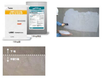 無機系表面被覆工法　Uーレジスト®